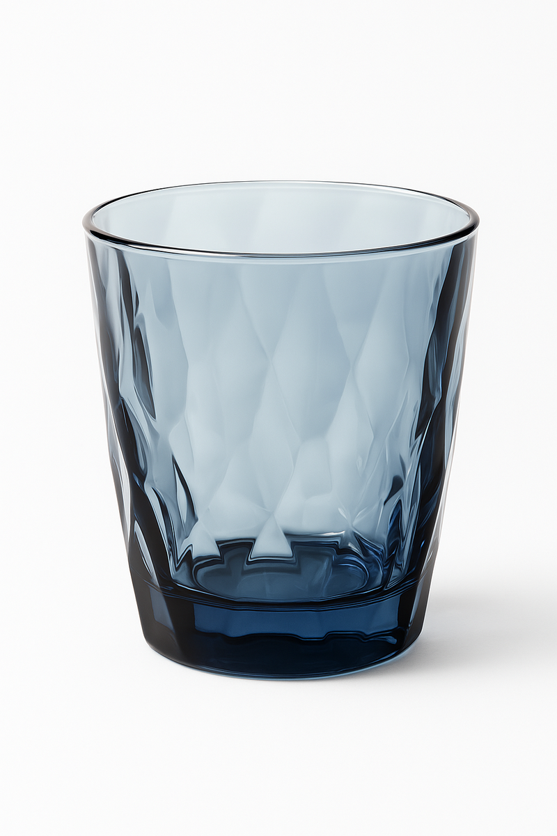 Verres incassables acrylique style texture reutilisables fete maison