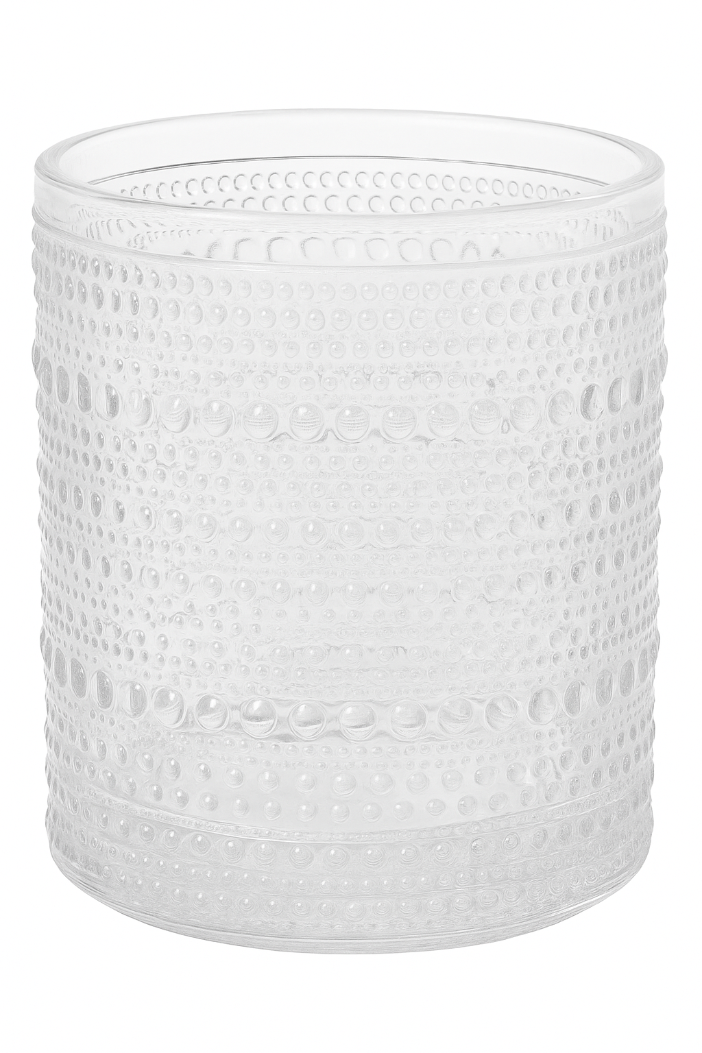 Verres retro gaufrés pied haut pour cocktail mariages - vue 2 sur 2