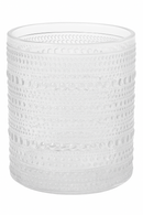 Verres retro gaufrés pied haut pour cocktail mariages