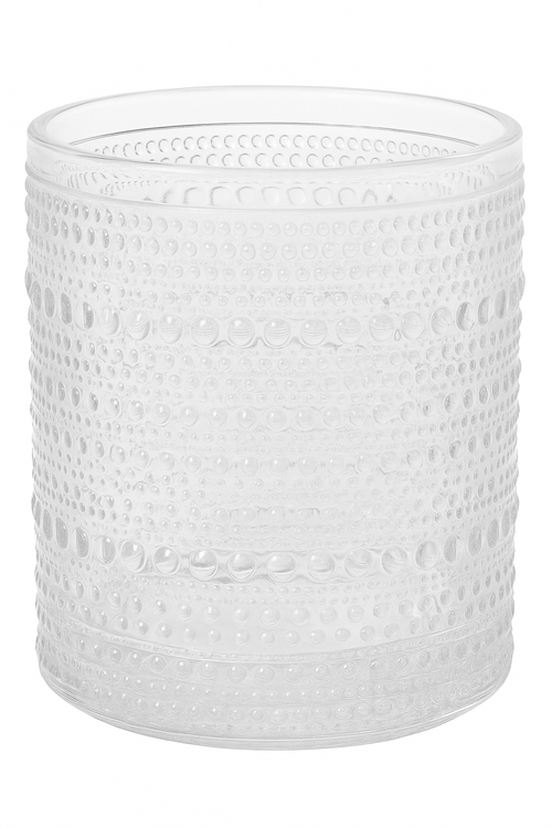Verres retro gaufrés pied haut pour cocktail mariages