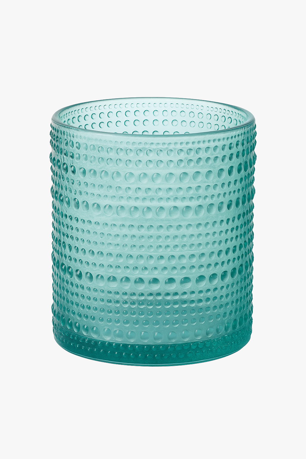 Verres retro relief pied haut multifonction set