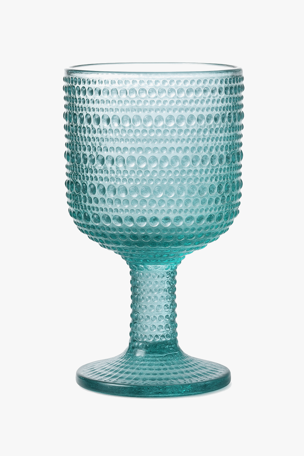 Verres retro relief pied haut verrerie cocktail fete