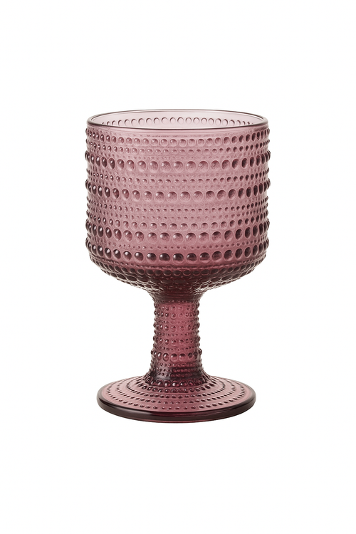 Verres rétro relief pied pour vin cocktail fête