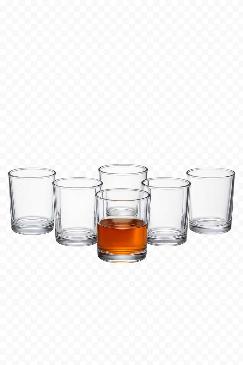 Verres shot bullet 26ml lot 12 style chinois