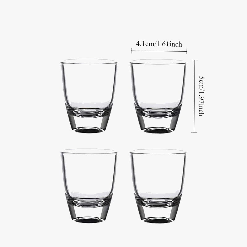 Verres à spiritueux premium 20 26 35 ml