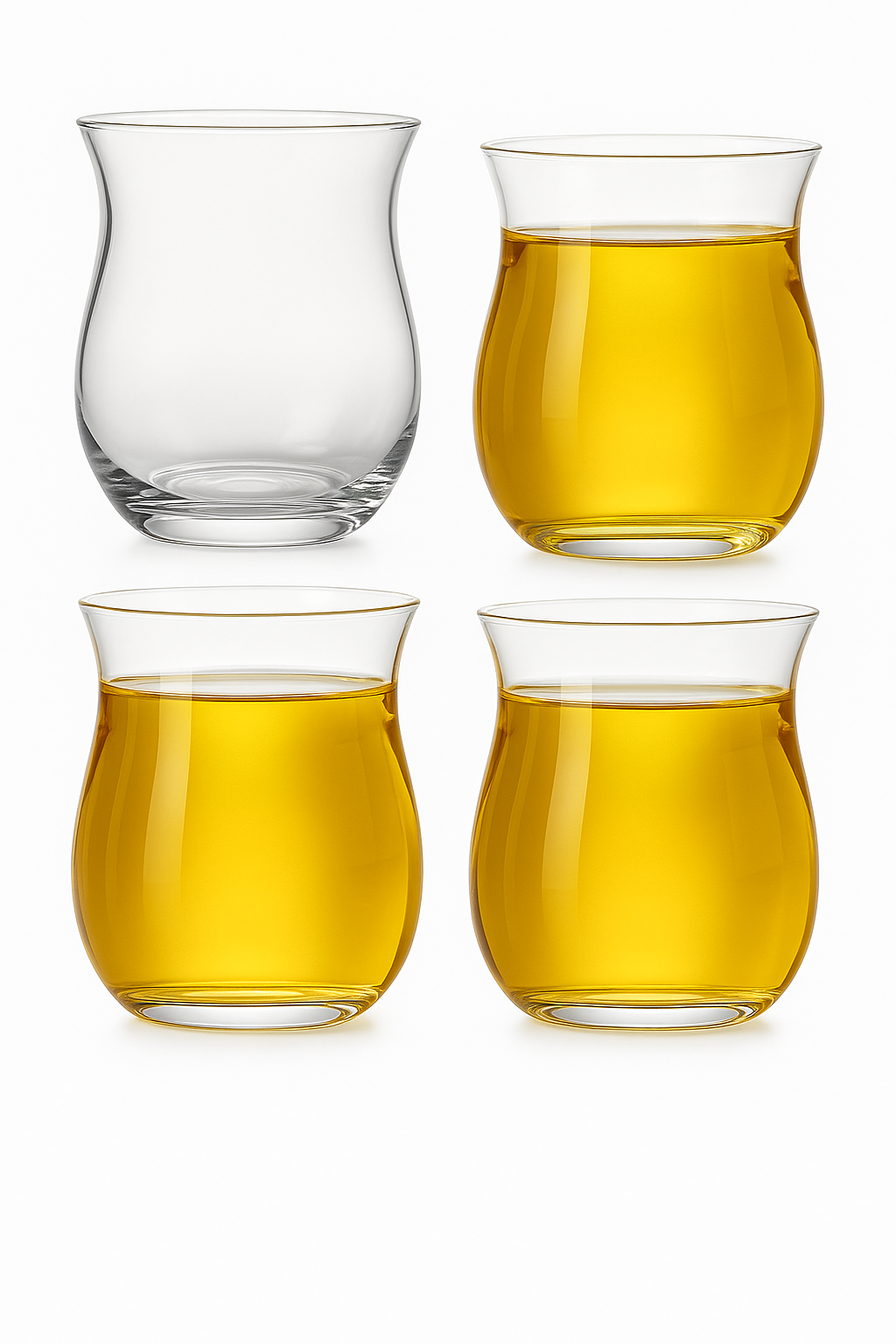 Verres ultra fins élégants pour cocktails whisky jus - vue 2 sur 2