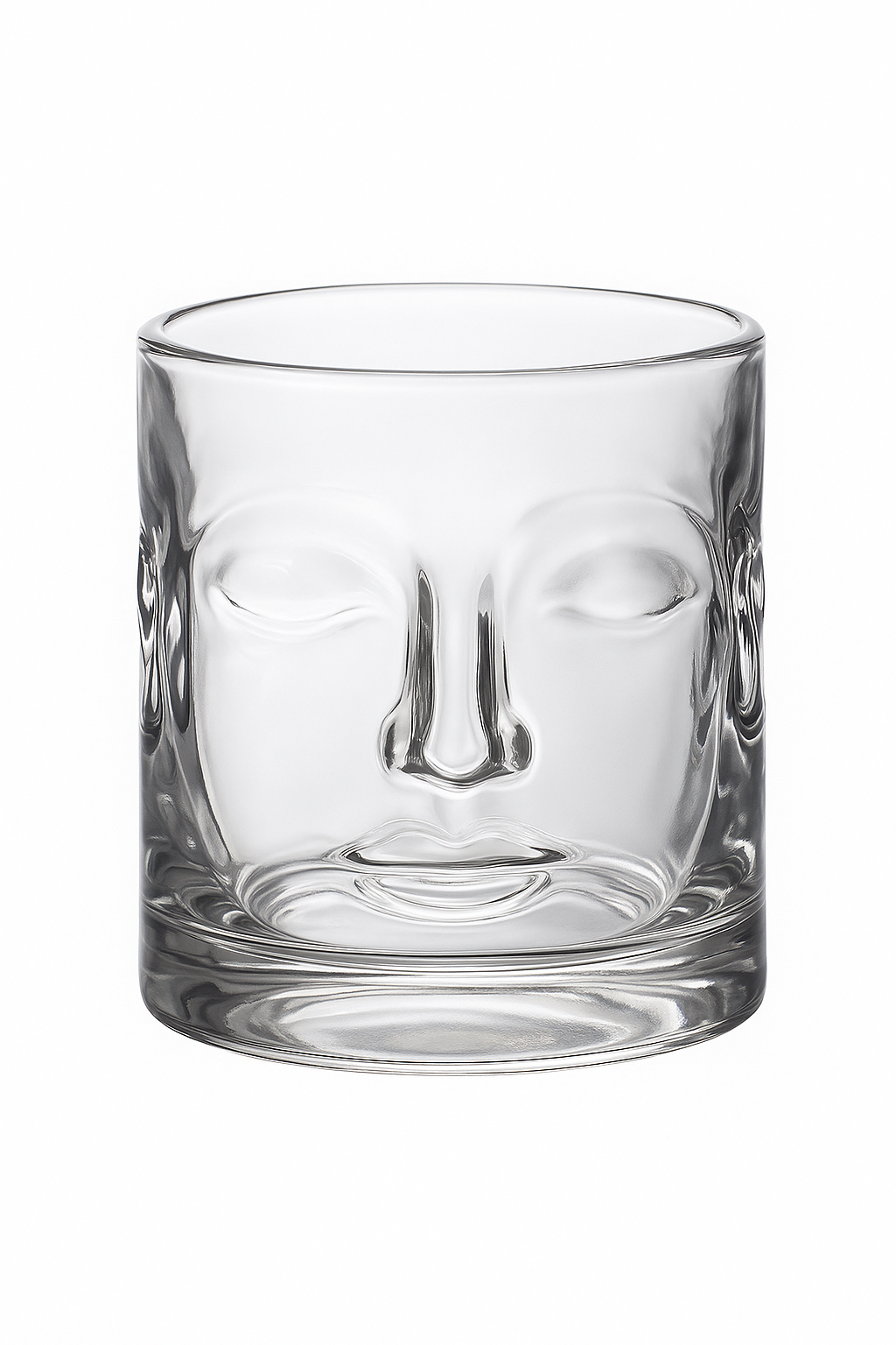 Verres whisky old fashioned relief crystal style bar