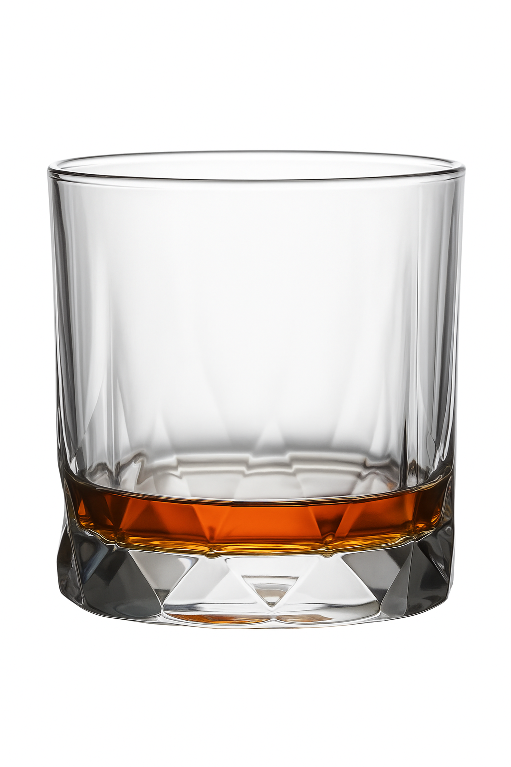 Verres whisky old fashioned relief gravé style élégant