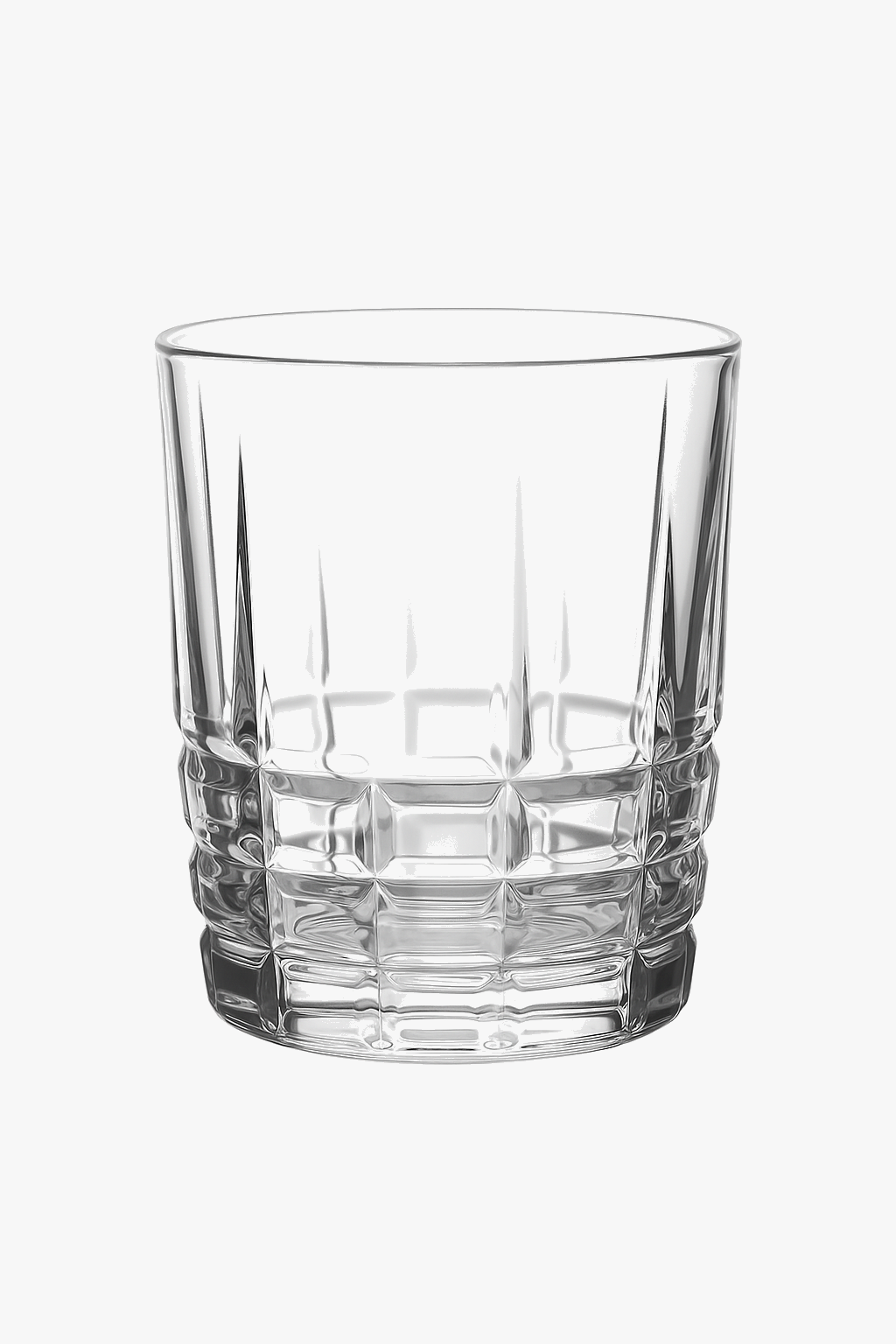 Verres whisky old fashioned relief élégants pour cocktails