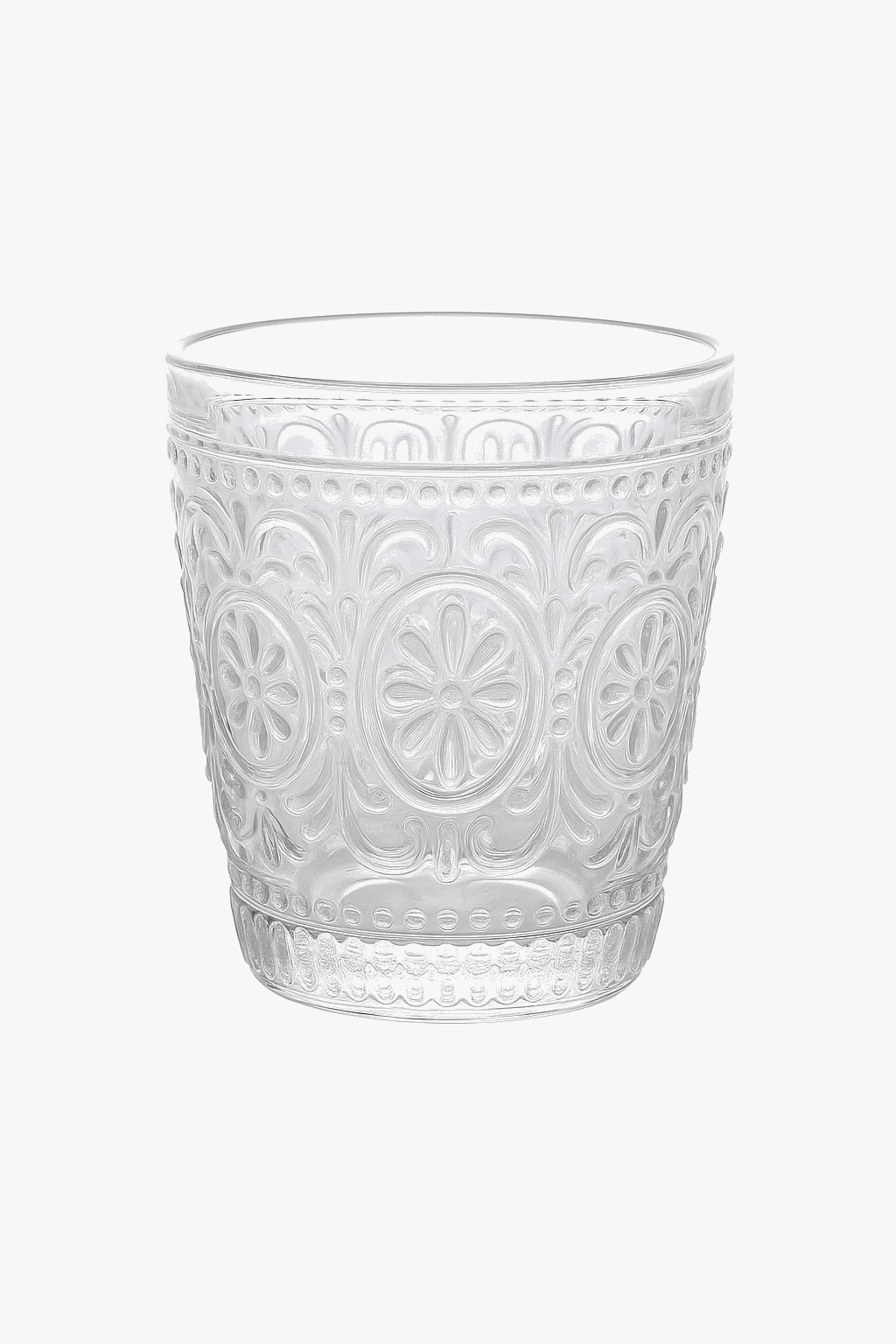 Verres whisky relief style vintage lot de 2