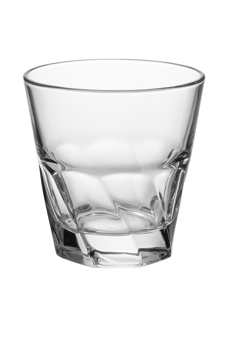 Verres whisky résistants style relief verre épais
