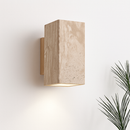 Wabi Sabi – applique murale Led en marbre jaune