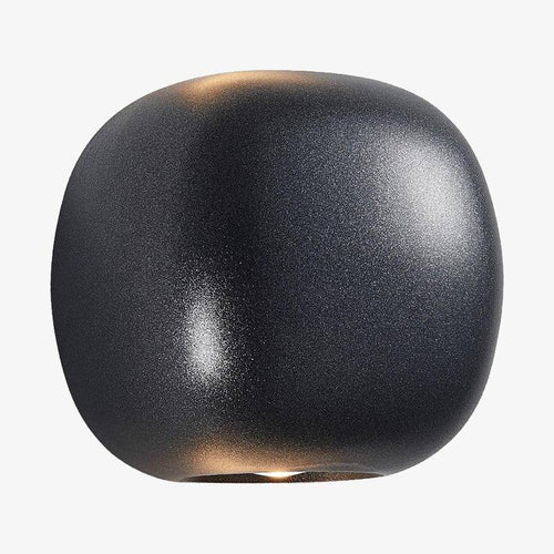 Applique murale design LED sphère en métal Coffee