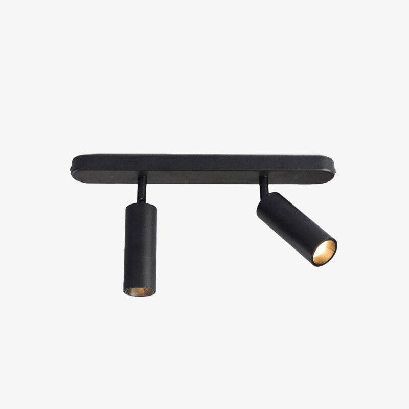 Spot moderne LED avec plusieurs cylindre en métal Light