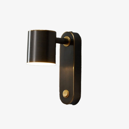 Applique murale industrielle avec abat-jour cylindrique Liana