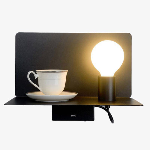 Applique à LED avec tablette et interrupteur