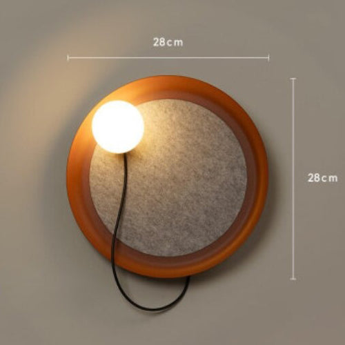 Applique murale moderne LED ronde en métal Barp - vue 12 sur 11