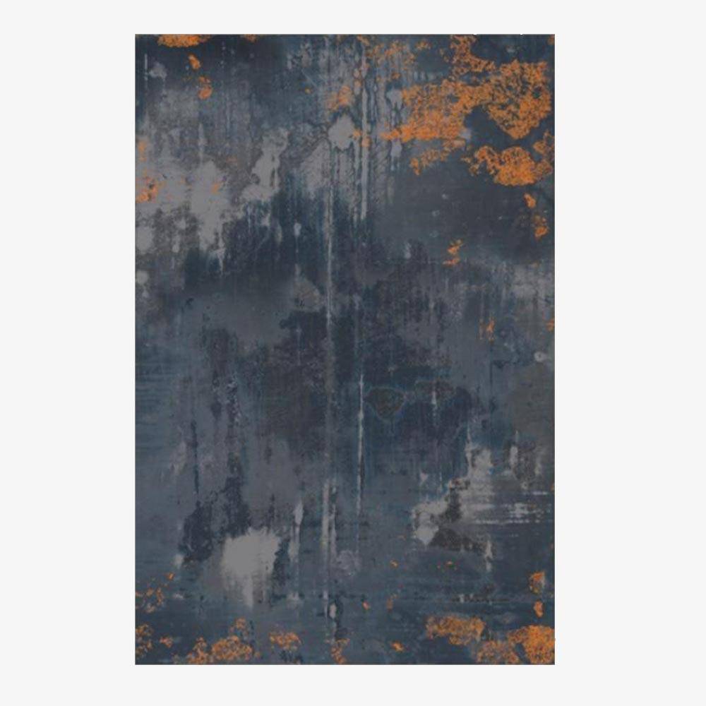 Tapis moderne rectangle style industriel Maja C