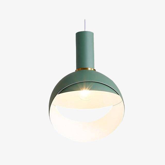 Suspension design boule ouverte coloré à LED Circle