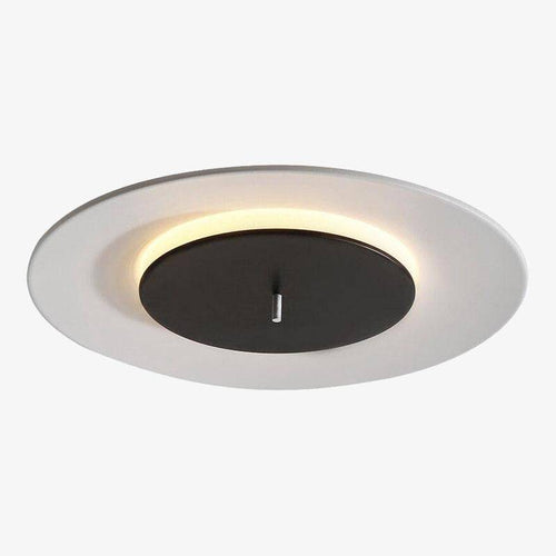 Plafonnier design à LED avec disque en aluminium coloré Macaron