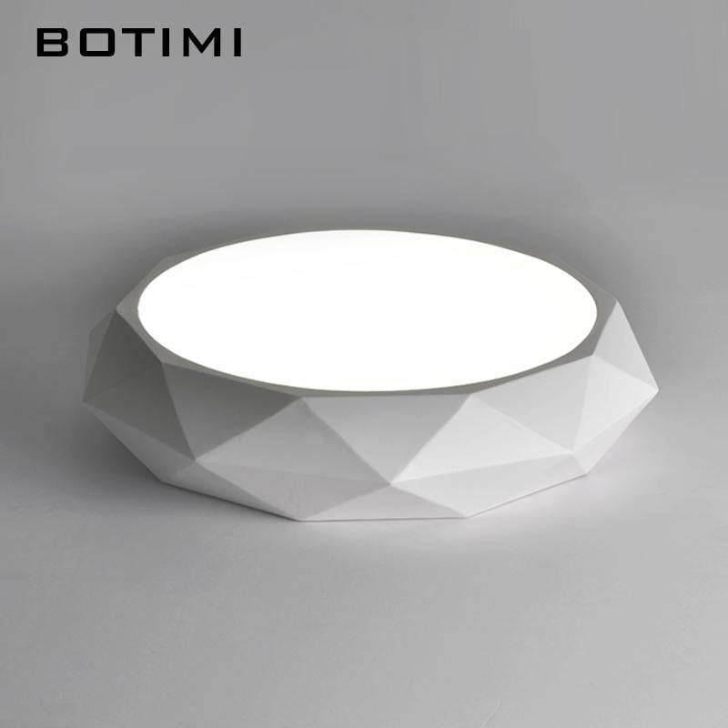 Plafonnier design LED diamant géométrique - vue 4 sur 5