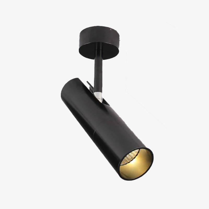 Spot design LED cylindre en aluminium orientable Light