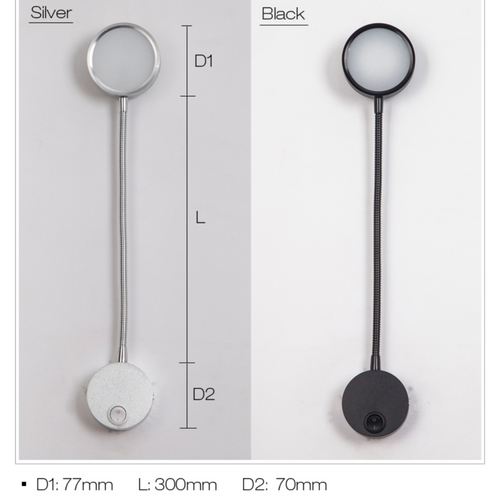 Lampe LED liseuse à poser ou fixer sur un mur