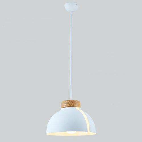 Suspension LED demi-boule colorée Loft
