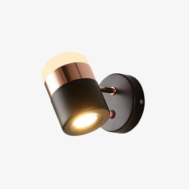 Applique spot à LED orientable en métal Simple