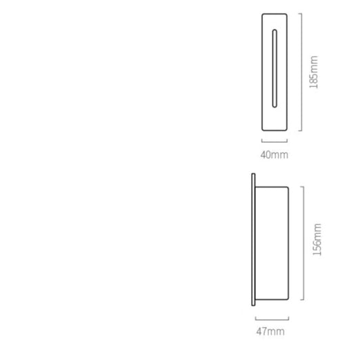 Applique murale LED imperméable Lorga (intérieur ou extérieur) - vue 10 sur 9