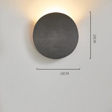 Applique murale moderne LED en forme de lune Moon