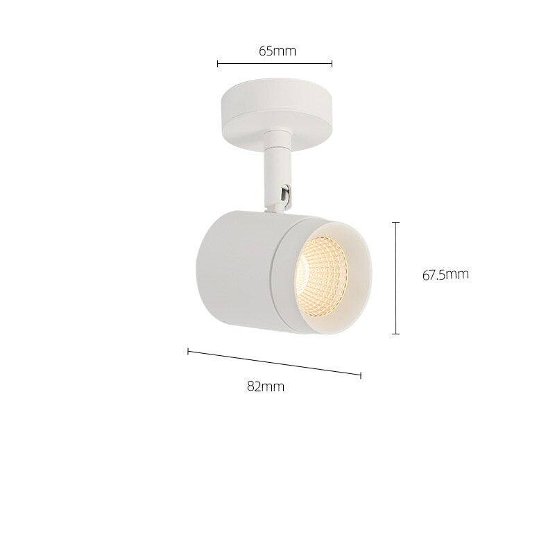 Spot design LED projecteur ajustable Hevea - vue 7 sur 8