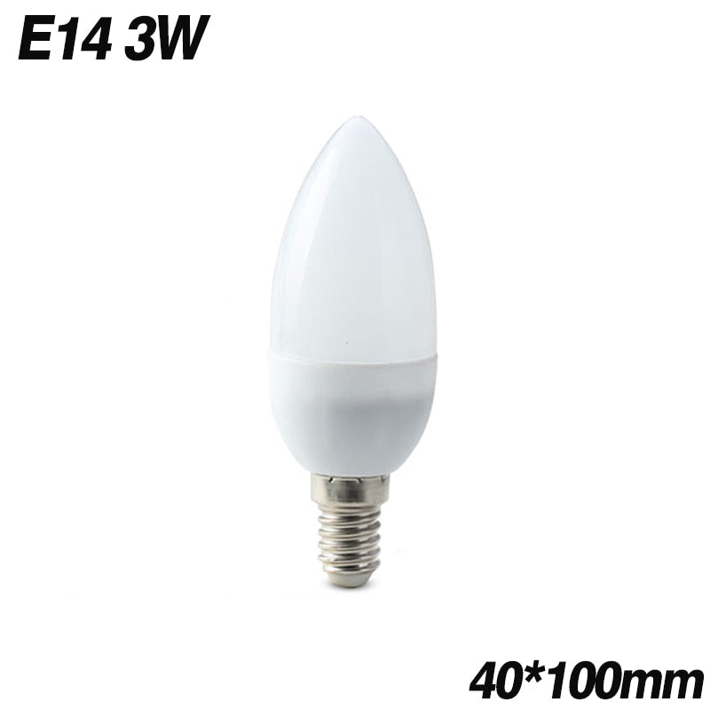 Ampoule ovale E14 à LED 3W