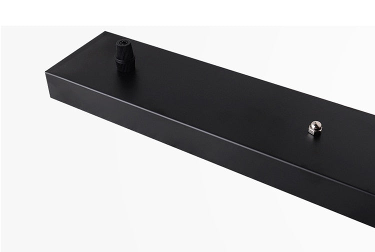 Support socle long suspension jusqu'à 5 trous (noir ou blanc)