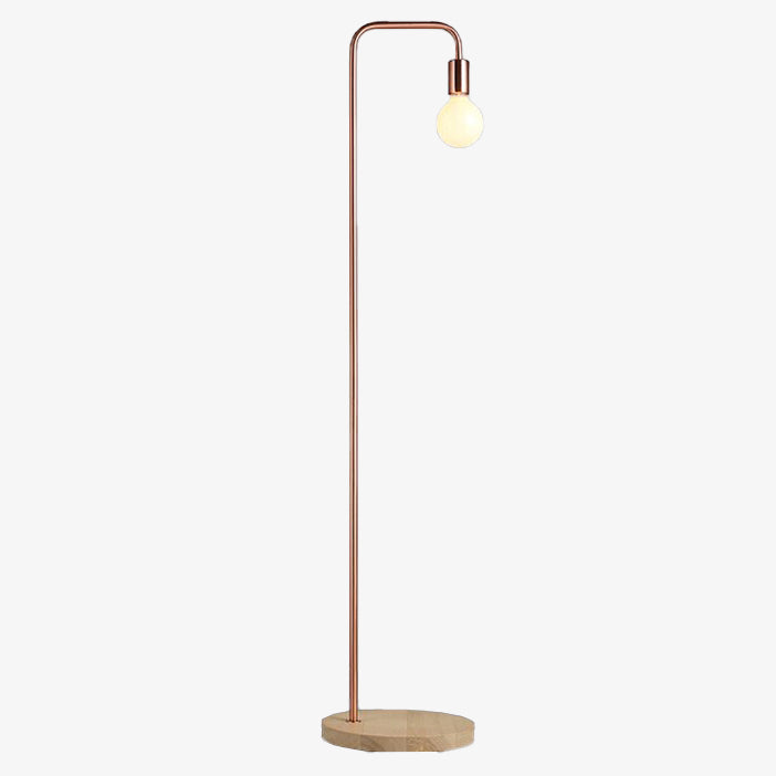Lampadaire industriel minimaliste Caldera