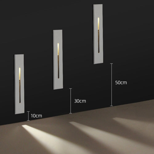 Applique murale LED imperméable Lorga (intérieur ou extérieur) - vue 6 sur 9
