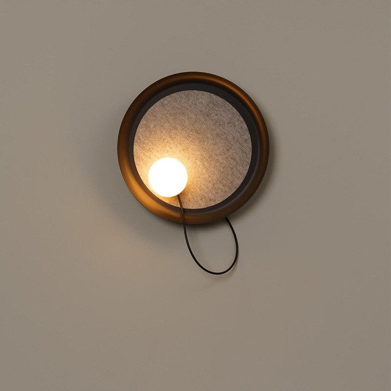 Applique murale moderne LED ronde en métal Barp - vue 6 sur 11
