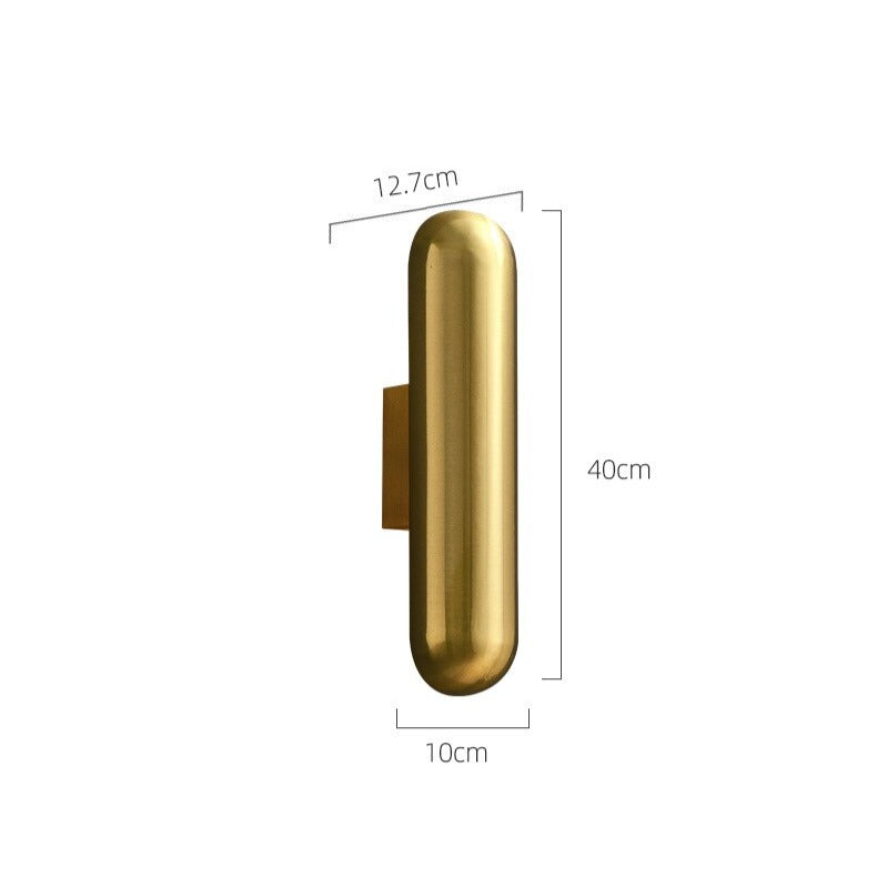 Applique murale design LED cylindrique Mia