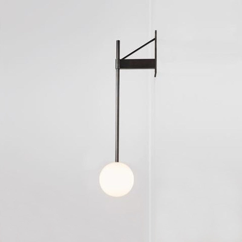Applique murale industrielle LED minimaliste Sconce