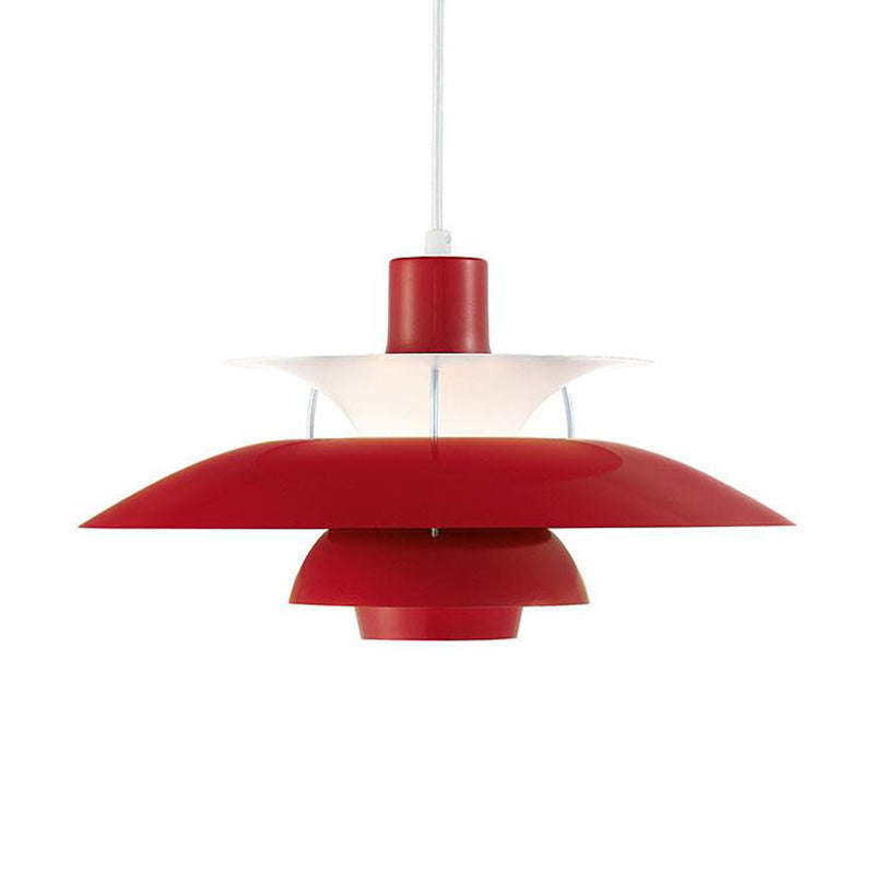 Suspension moderne LED avec multiples abat-jours métalliques Coen - vue 28 sur 28
