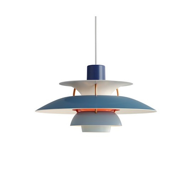 Suspension industrielle LED colorée en métal Barnaby - vue 14 sur 21