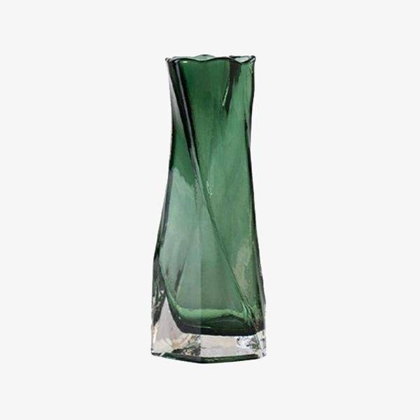 Vase en verre design au style géométrique Urna