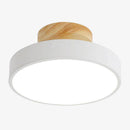 Plafonnier moderne LED rond aux bords épais Lighty