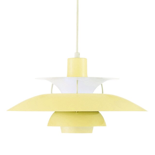 Suspension moderne LED avec multiples abat-jours métalliques Coen - vue 10 sur 28