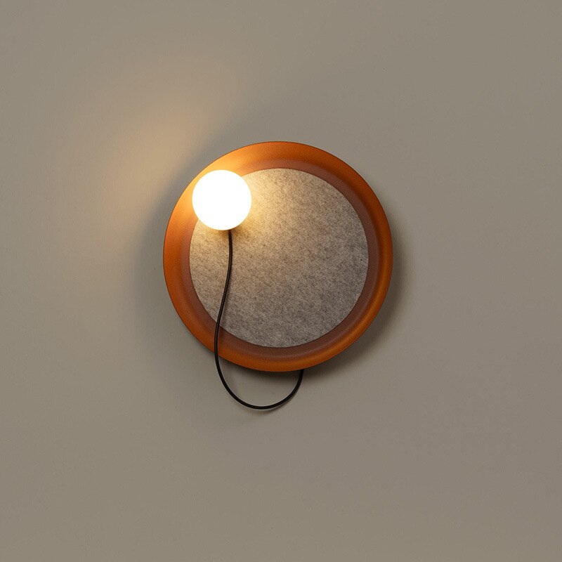 Applique murale moderne LED ronde en métal Barp - vue 8 sur 11