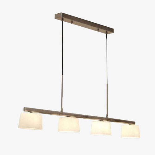 Suspension design LED avec plusieurs abat-jours blancs Coffee