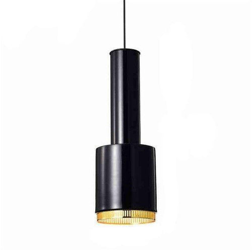 Suspension design LED en tube métal style Loft Industriel - vue 7 sur 7