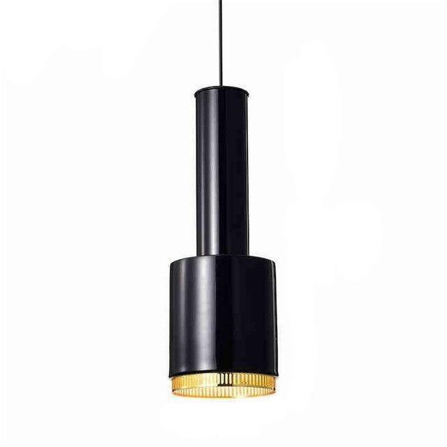 Suspension design LED en tube métal style Loft Industriel - vue 6 sur 7