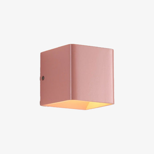 Applique murale cube coloré aux bords arrondis à LED - vue 6 sur 10