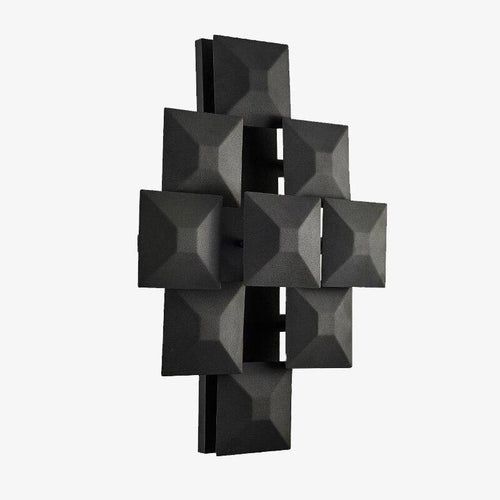 Applique murale design LED au style mur de carreaux Light